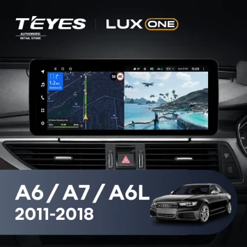 Штатная магнитола Teyes LUX ONE 6/128 Audi A7 4G (RMC System) (2011-2018) Правый руль