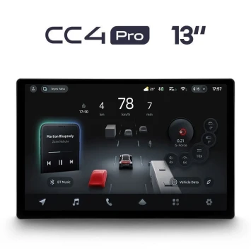 Штатная магнитола Teyes CC4 Pro 12/256 Toyota RAV4 2 CA20 (2000-2003) F3 (13")