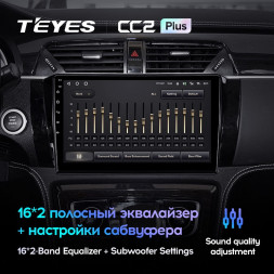 Штатная магнитола Teyes CC2 Plus 4/32 Zotye T600 (2014-2019)