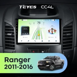 Штатная магнитола Teyes CC4L 6/64 с DTS Ford Ranger (2011-2016) F2