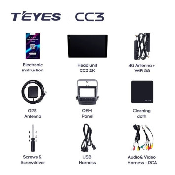 Штатная магнитола Teyes CC3L 4/32 Honda inspire 4 (2003-2007)