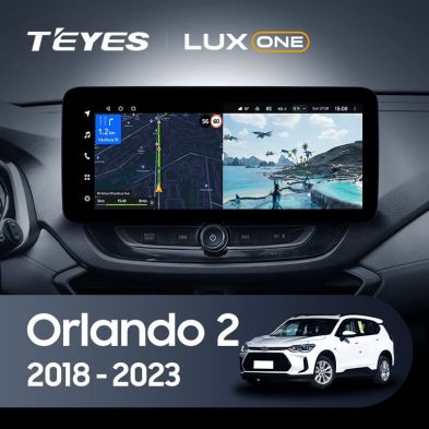 Штатная магнитола Teyes LUX ONE 6/128 Chevrolet Orlando 2 (2018-2023) Тип-B