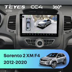 Штатная магнитола Teyes CC4 360 8/128 Kia Sorento 2 XM (2012-2020) F4