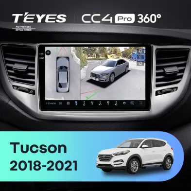 Штатная магнитола Teyes CC4 Pro 360 12/256 Hyundai Tucson (2018-2021)