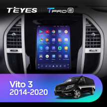 Штатная магнитола Tesla style Teyes TPRO 2 4/32 Mercedes Benz Vito 3 W447 2014-2020