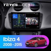Штатная магнитола Teyes CC3 2K 360 6/128 Seat Ibiza 6J (2008-2015)