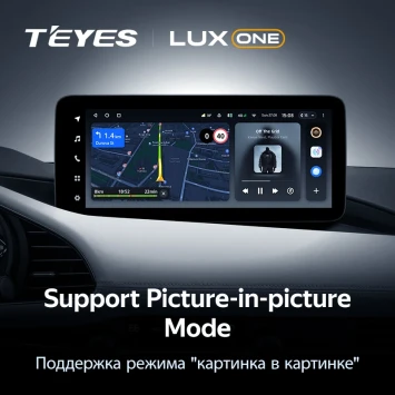 Штатная магнитола Teyes LUX ONE 4/64 Mazda 3 BP (2018-2023) Тип-A