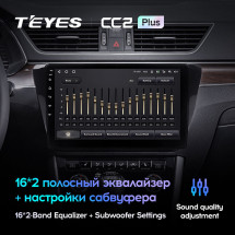 Штатная магнитола Teyes CC2 Plus 4/32 Skoda Superb 3 (2015-2019)