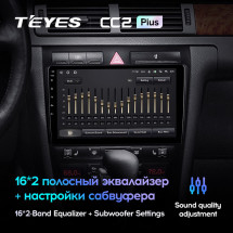 Штатная магнитола Teyes CC2 Plus 6/128 Audi RS6 1 (2002-2006)