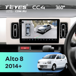 Штатная магнитола Teyes CC4 360 8/128 Suzuki Alto 8 (2014-2021)