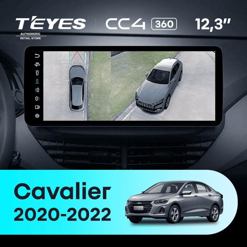 Штатная магнитола Teyes CC4 12.3" 360 6/64 Chevrolet Cavalier (2020-2022)