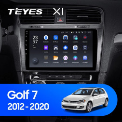 Штатная магнитола Teyes X1 4G 2/32 Volkswagen Golf 7 MK7 (2014-2018) Тип-A