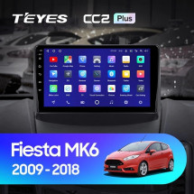 Штатная магнитола Teyes CC2 Plus 6/128 Ford Fiesta 6 (2008-2019) Тип-B