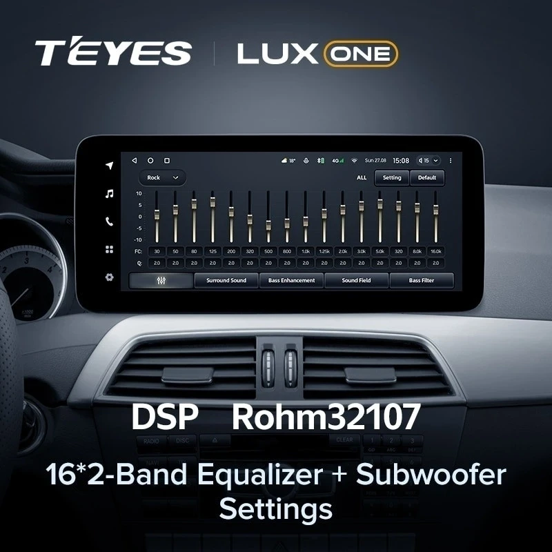 Штатная магнитола Teyes LUX ONE 6/128 Mercedes-Benz C-Class 3 W204 C204 S204 (NTG 4.0) (2006-2011)