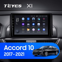 Штатная магнитола Teyes X1 4G 2/32 Honda Accord 10 CV (2017-2021) Тип-А