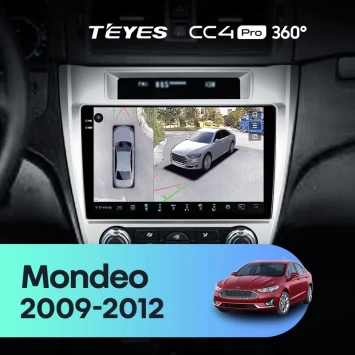 Штатная магнитола Teyes CC4 Pro 360 8/128 Ford Mondeo (2009-2012) F3 (US EDITION)