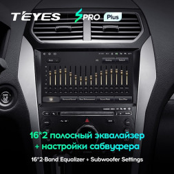 Штатная магнитола Teyes SPRO Plus 4/32 Ford Explorer 5 (2011-2019) (A)