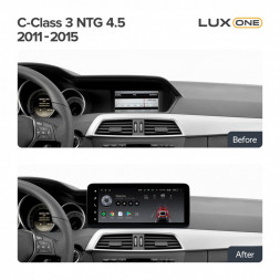 Штатная магнитола Teyes LUX ONE 6/128 Mercedes-Benz C-Class 3 W204 C204 S204 (NTG 4.5) (2011-2015)