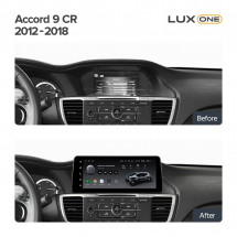 Установочный комплект Teyes LUX ONE (12,3) для Honda Accord 9 CR 2012-2018