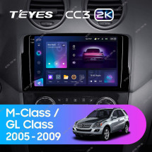 Штатная магнитола Teyes CC3 2K 360 6/128 Mercedes Benz GL-Class (2005-2009) F1