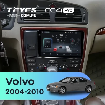 Штатная магнитола Teyes CC4 Pro 12/256 Volvo S60 (2004-2010)