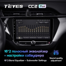 Штатная магнитола Teyes CC2L Plus 1/16 Opel Corsa F (2019-2023)