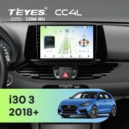 Штатная магнитола Teyes CC4L 6/64 с DTS Hyundai i30 3 (2018-2026)