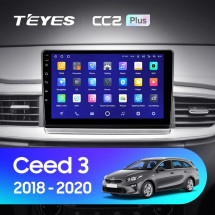 Штатная магнитола Teyes CC2 Plus 4/32 Kia Ceed 3 CD (2018-2020)