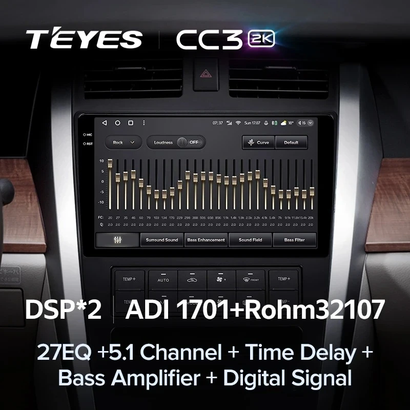 Штатная магнитола Teyes CC3 2K 4/64 Nissan Teana J31 (2003-2008) F2