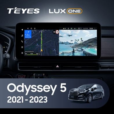 Штатная магнитола Teyes LUX ONE 4/32 Honda Odyssey 5 (2021-2023)