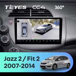 Штатная магнитола Teyes CC4 360 6/64 Honda Fit 2 GE (2007-2014)