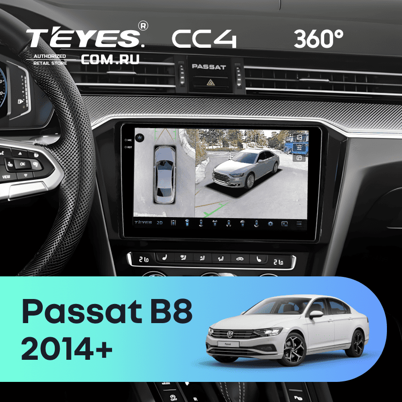 Штатная магнитола Teyes CC4 360 6/64 Volkswagen Passat B8 2014+