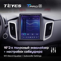 Штатная магнитола Tesla style Teyes TPRO 2 4/64 Hyundai Creta 2015-2019