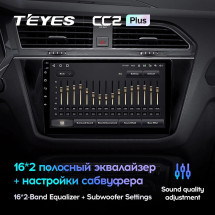 Штатная магнитола Teyes CC2 Plus 4/32 Volkswagen Tiguan 2 (2016-2018) Тип-A