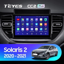 Штатная магнитола Teyes CC2 Plus 6/128 Hyundai Solaris 2 (2020-2021)