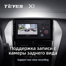 Штатная магнитола Teyes X1 4G 2/32 Toyota Yaris (2017-2020) F2