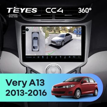 Штатная магнитола Teyes CC4 360 8/128 Chery Very A13 (2013-2016) F1