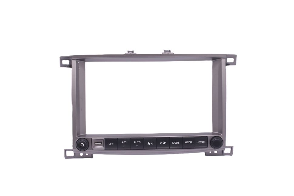 Переходная рамка Toyota Land Cruiser 100 / Lexus LX470 (2002-2007) (C - с выводом климата на экран) F2 (10&quot;)