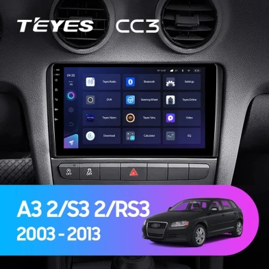 Штатная магнитола Teyes CC3 4/32 Audi S3 2 (2006-2012)
