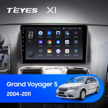 Штатная магнитола Teyes X1 4G 2/32 Chrysler Grand Voyager 5 (2011-2015)