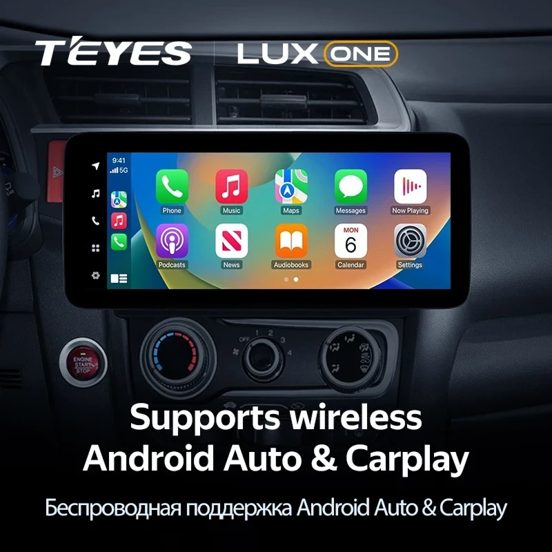 Штатная магнитола Teyes LUX ONE 4/32 Honda Jazz 3 (2015-2020)