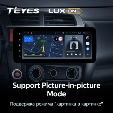 Штатная магнитола Teyes LUX ONE 4/32 Honda Jazz 3 (2015-2020)