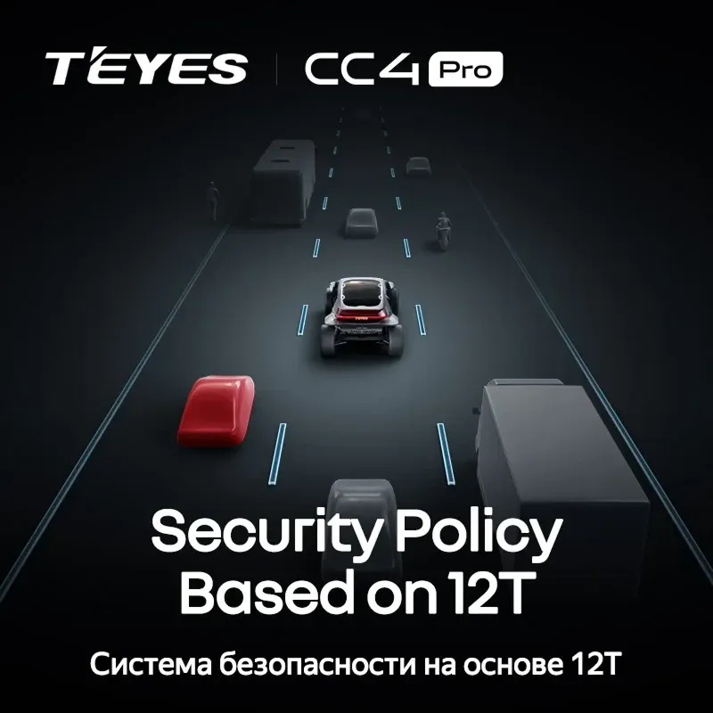 Штатная магнитола Teyes CC4 Pro 12/256 LADA Iskra SW Cross 2025 Тип-A
