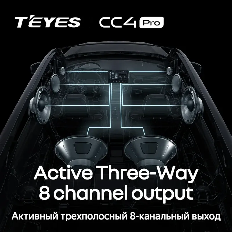 Штатная магнитола Teyes CC4 Pro 12/256 LADA Iskra SW Cross 2025 Тип-A