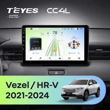Штатная магнитола Teyes CC4L 4/64 Honda Vezel 2 (2021-2024)