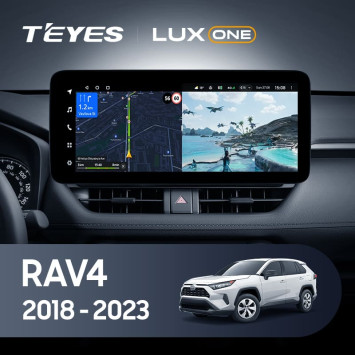 Штатная магнитола Teyes LUX ONE 4/64 Toyota RAV4 5 XA50 (2018-2026)