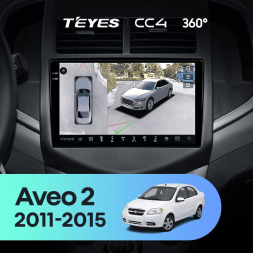 Штатная магнитола Teyes CC4 360 6/64 Chevrolet Aveo 2 (2011-2015)