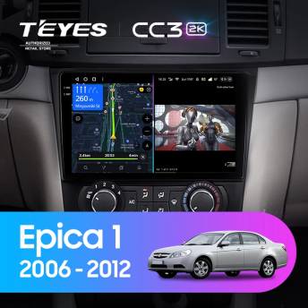 Штатная магнитола Teyes CC3 2K 6/128 Chevrolet Epica 1 (2006-2012)