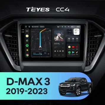 Штатная магнитола Teyes CC4 6/64 lsuzu D-MAX 3 RG (2019-2023)