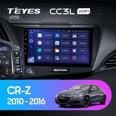 Штатная магнитола Teyes CC3L WiFi 2/32 Honda CR-Z 1 (2010-2016)